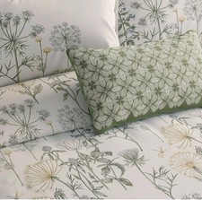 Sanderson Wild Angelica King Size Duvet Cover Set With Two Pillowcases BNIP 