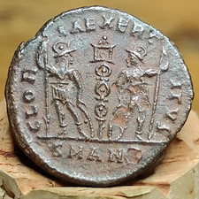 Constantine II coin with