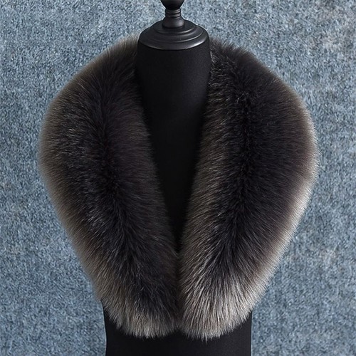 90cm faux fur collar winter - faux,
