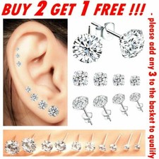 925 sterling silver stud - 925,
