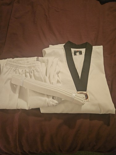 Taekwondo black belt suit