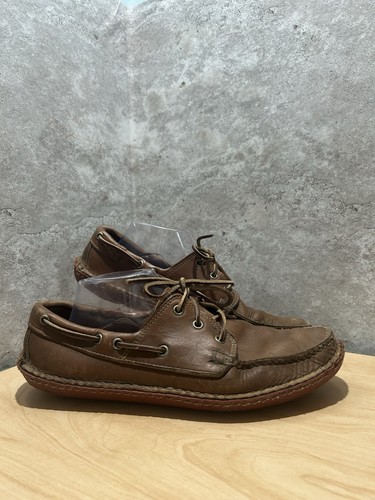 Quoddy handsewn leather boat
