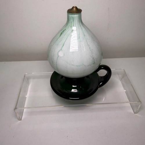 Vintage green and white - vintage, swirl