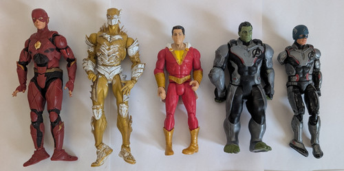 Marvel inch figure - dc, 6-7