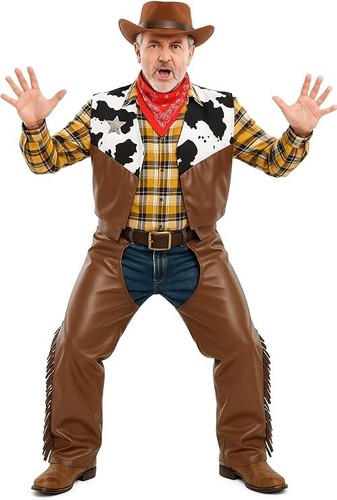 Mens cowboy costume hat - mens,