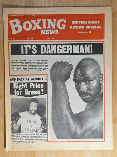 Boxing news magazine - -, /