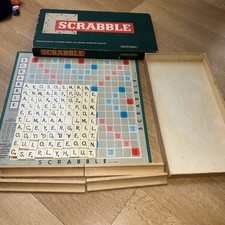Scrabble Original Board Game Vintage 1950s  Spear’s Games Good 