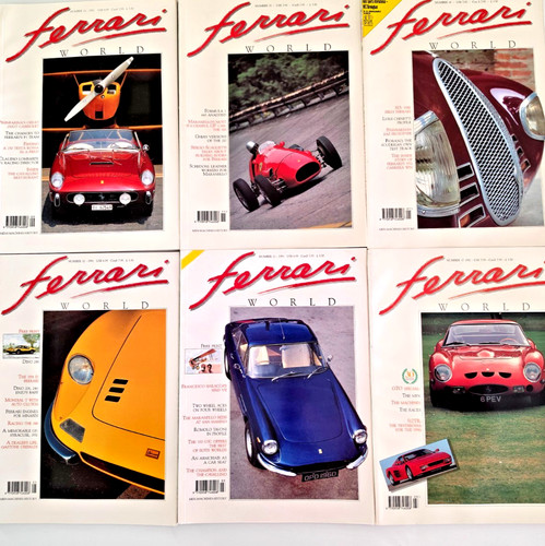 Ferrari world magazine bundle - ferrari,