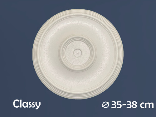 Ceiling rose polystyrene 1st - ceiling,
