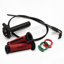 Domino XM2 Quick Action Throttle Kit With A350 Grips to fit Oset Bikes