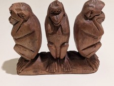Three wise monkeys vintage - monkeys,