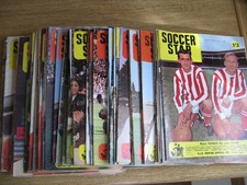 VINTAGE SOCCER STAR FOOTBALL MAGAZINES - COMPLETE YEAR  1968  - 52 ISSUES