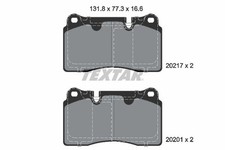 Front Brake Pad Set Fits Aston