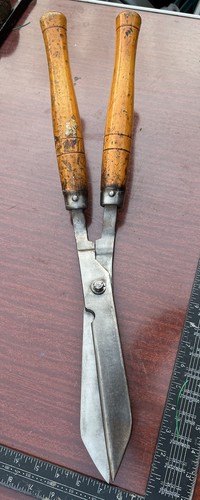 Vintage garden hedge shears - vintage,
