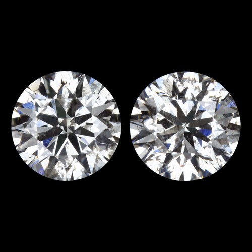 Carat diamond stud - 2, earrings