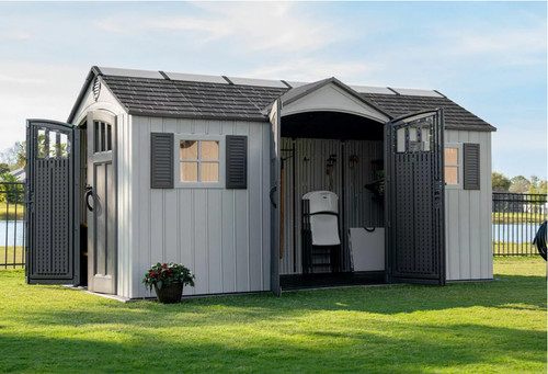 Large outdoor storage shed - large,