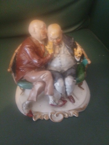 The gossip ornament porcelain - gossip,