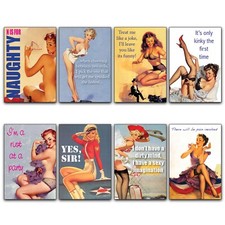Fridge magnets Vintage pin up