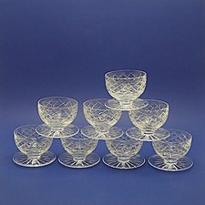 Eight Waterford Crystal