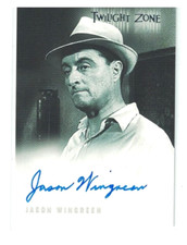 JASON WINGREEN Twilight Zone Rittenhouse Autograph Card A-76 Auto FREE SHIPPING!