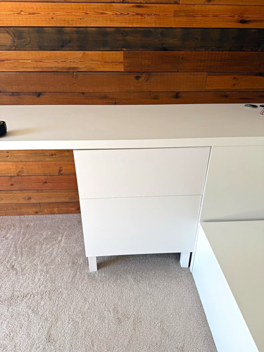 White draw cupboard unit - white,