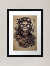 Steampunk zombie #7 Framed Art
