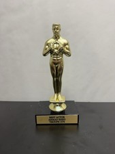 Gold Oscar Style Trophy Best