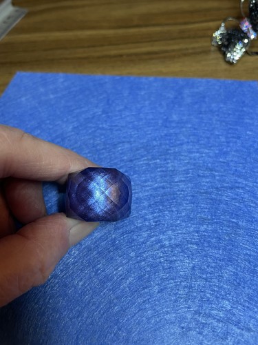 Swarovski nirvana ring blue - ring,