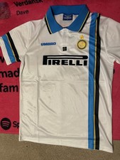 Inter Milan 1997-1998 Umbro Retro Jersey Size M Excellent Condition