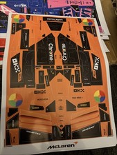 McLaren F1 1/8 LEGO Stickers