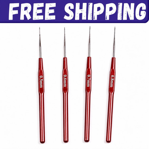 4pcs set hook needle - needle, crochet