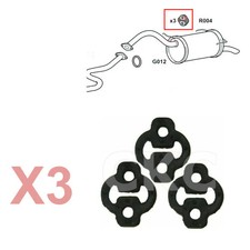 For Nissan Micra K11 Models Rear Exhaust Silencer Back Box Rubber Hanger Support