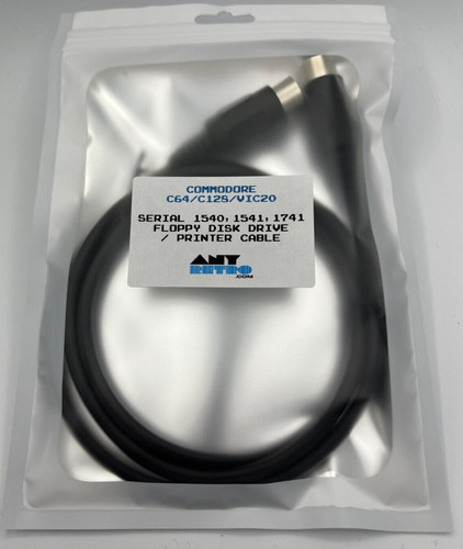 Commodore serial cable 6pin - serial,