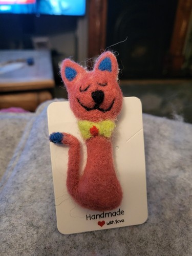 Needle felted animals - felted,