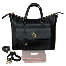 Radley Colebrook Medium Multiway Shoulder Bag Cross Body Bag Black Leather New