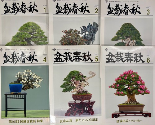 Bonsai shunju magazine2021 - bonsai,