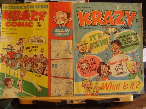 Vintage krazy comics - krazy,