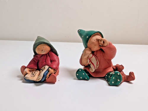 Vintage gnomey friends - vintage,