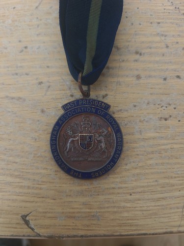 Vintage past president medal - vintage,