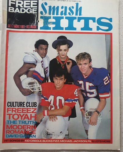Smash hits magazine september - smash,