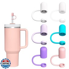 Adjustable Straw Cover Cap for