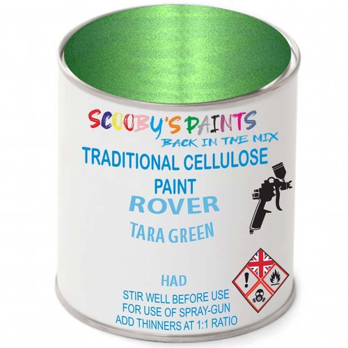 Cellulose tin paint - paint, rover