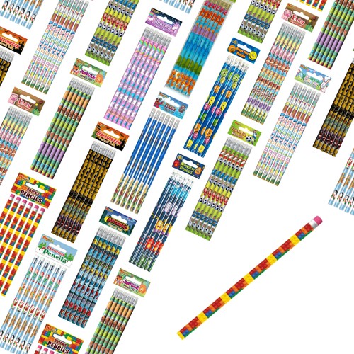 Themed pencils eraser - themed, topper