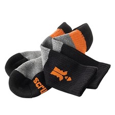 Scruffs Trade Socks 3pk Size 7 - 9.5 / 41  Assorted Size Names , Colour Names 