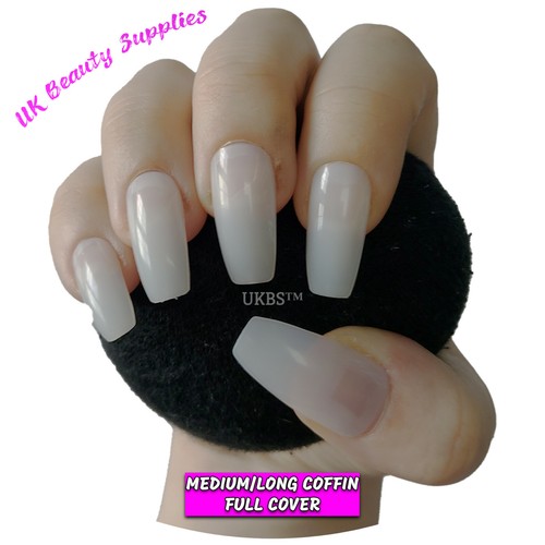 600 medium coffin false nails - 600,