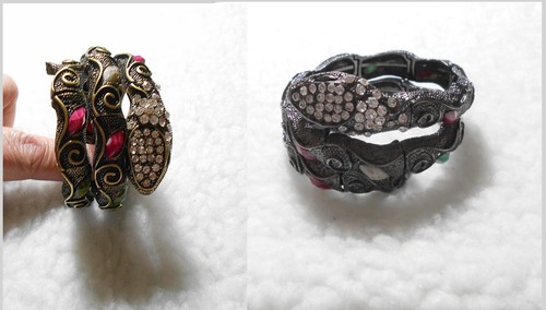 Snake wrap bracelet bangle - wrap, bracelet/bangle