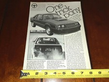 1982 FORD MUSTANG GT ORIGINAL