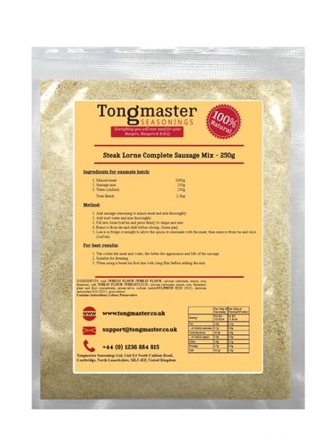 Steak lorne sausage complete - steak,