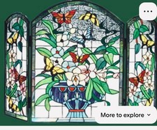 TIFFANY STYLE  BUTTERFLY