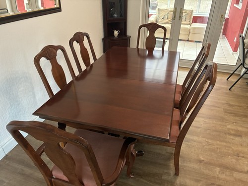 Extendable mahogany dining - extendable,